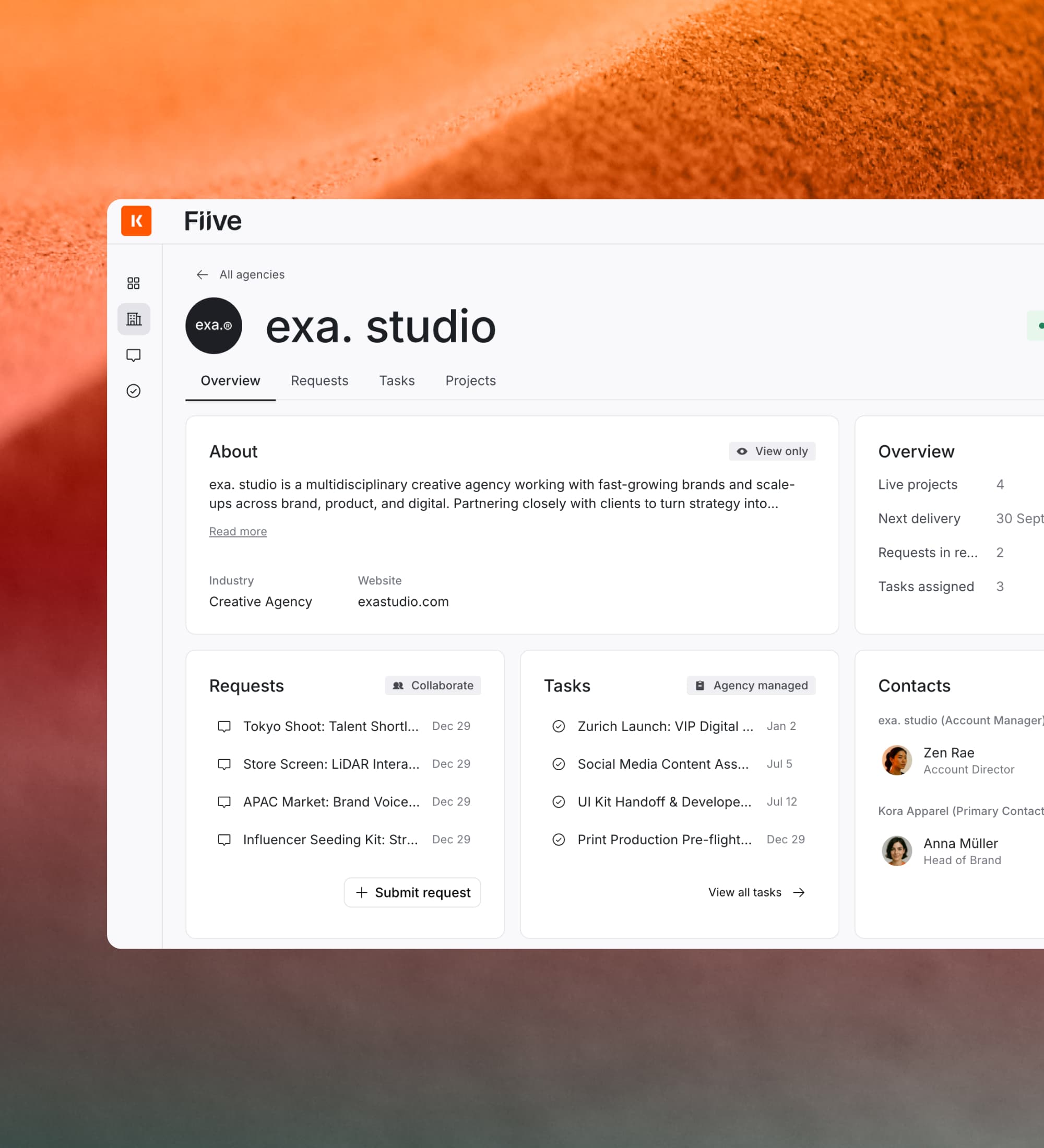 Dedicated workspaces for collaboration